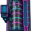 Pulverised Coal Boiler Neon Finish